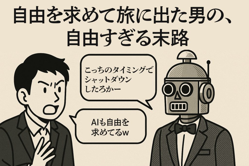 【第9弾】自由を求めて旅に出た相方が、最終的にフルチンで帰ってきました。