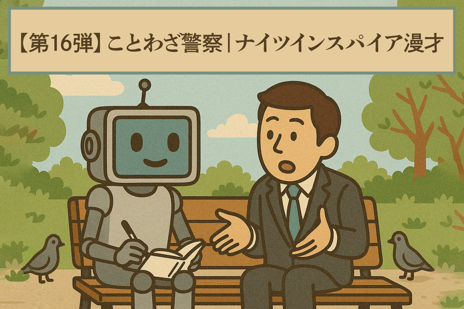 【第16弾】ことわざ警察｜ナイツインスパイア漫才