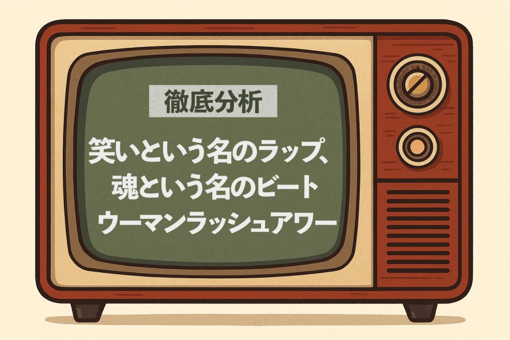 レジェンド第7弾：ウーマンラッシュアワー